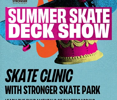 Skate Clinic with Stronger Skate Park