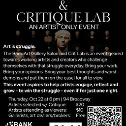 Artist Salon & Critique Lab