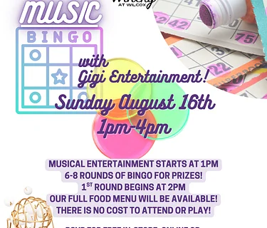 Music Bingo w/ Gigi Entertainment – Wilcox