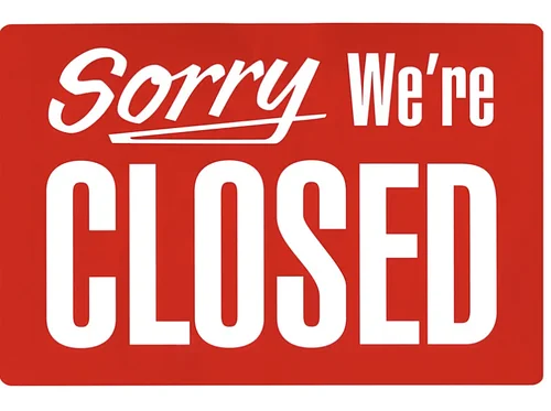 Closed: Easter Sunday