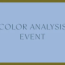 Fall Color Analysis Event