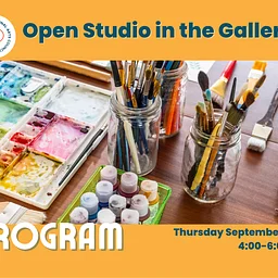 Open Studio in the Gallery