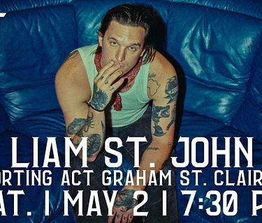 FREE CONCERT: Liam St. John w/ Graham St. Clair Band