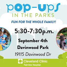 Pop Ups in the Parks- Davinwood