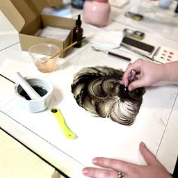 Create Watercolors from Plants