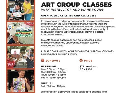Spirit of Huntington presents Drawing and Painting Class