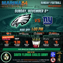 Eagles vs Giants