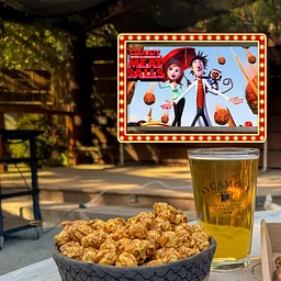 Free Movie Night in The Secret Garden: Cloudy with a Chance of Meatballs