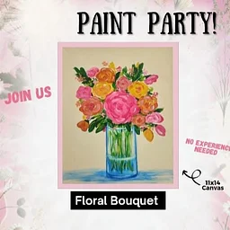 Floral Bouquet Paint Night