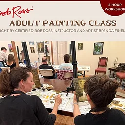 Bob Ross' Birthday Party--2hr Class: Aurora Forest