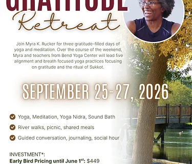 Gratitude Retreat – 3-day event with Myra K. Rucker