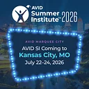 AVID Center 2026 Kansas City Summer Institute