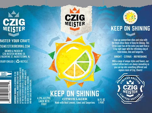 New Beer Release: Keep On Shining