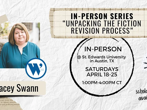 In-Person Series: “Unpacking the Fiction Revision Process” with Stacey Swann