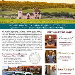 Savor the Flavors of Burgundy Cruise