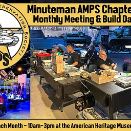 Learn About Armor Scale Modeling: Minuteman AMPS Chapter Monthly Meeting & Build Day