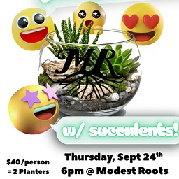 Succulent Garden Workshop