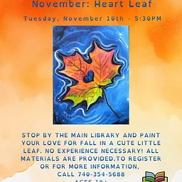 Adult Painting Series: Heart Leaf