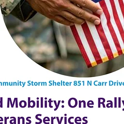 Oklahoma City VA Health Care System attending Newcastle Pioneer Library Event