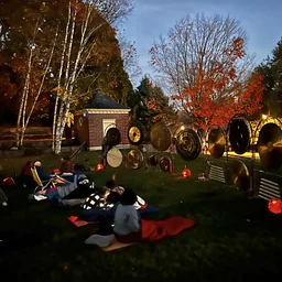 All Hallows’ Eve: Spooky Sound Bath with Gongs in the Amphitheatre