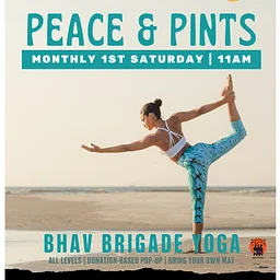 Peace & Pints Yoga with Bhav Brigade