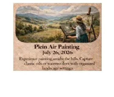 Historical Trades at the Inn - Plein Air Painting