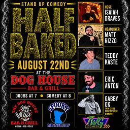 HALF BAKED Comedy Show