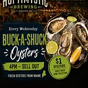 Buck a Shuck Oysters Wednesdays Sunapee 7/22