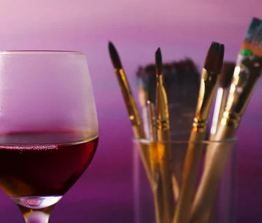 Rombauer Vineyards Wine Wednesday – Barrel Stave Painting