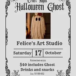 Craft Night: Halloween Ghost