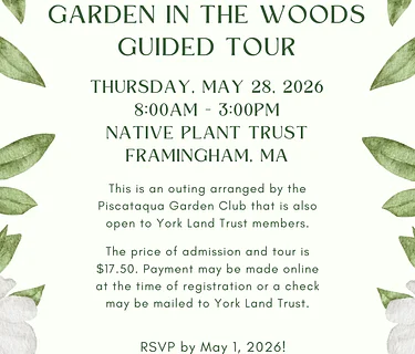 Garden in the Woods Guided Tour