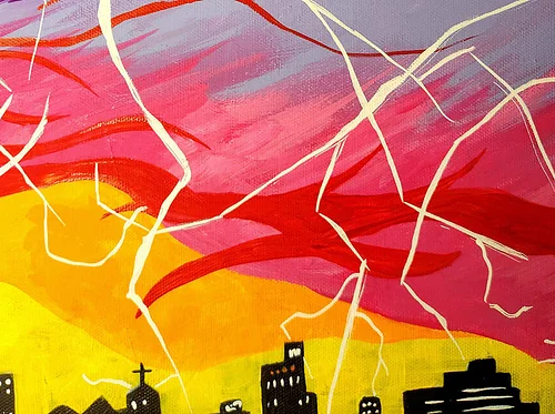 Art Start: Paint & Snack – Night’s Lightning Pageant (12ASP26)