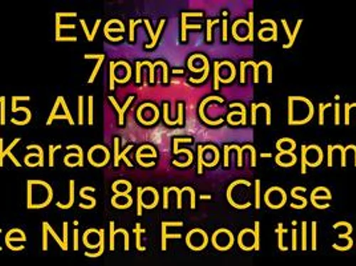 All You Can Drink Fridays
