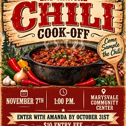 Marysvale Chili Cookoff