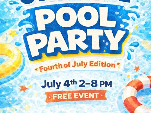 Bring Your Own Pool Party – Fourth of July Edition