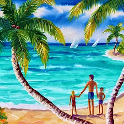 Playful Discoveries with Acrylics