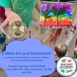 Art and Movement! 6 weeks $160