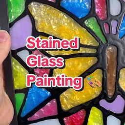 Stained Glass Inspired Art