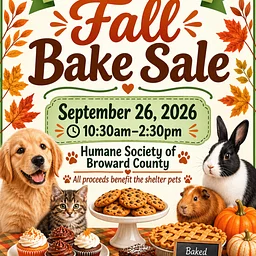 Fall Bake Sale
