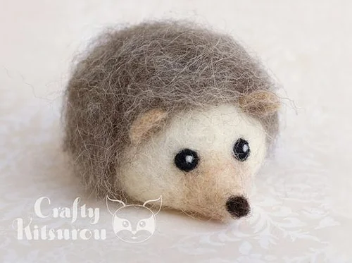 Needle Felting: Hedgehog