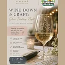Glass Etching: Wine Down & Craft at Averill House