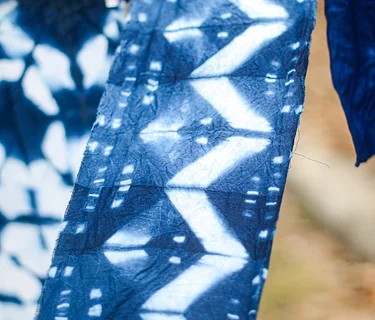 Exploring Indigo + Shibori with Aaron Sanders Head