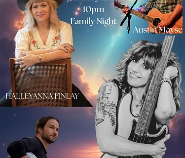 Austin Mayse & HalleyAnna Finlay Family Night