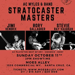 AC Myles & Band: Stratocaster Masters