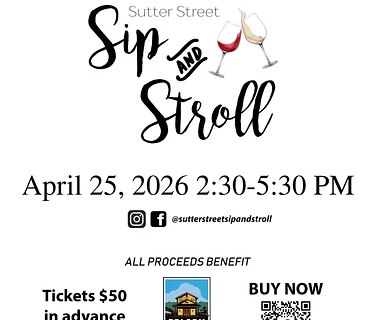 Sip & Stroll – Historic Folsom