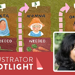 Illustrator Spotlight • Melissa Iwai of A Garden for Lili