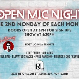 Open Mic Night - Every Month!