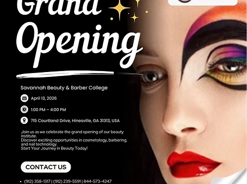 Grand Opening for Savannah Beauty & Barber College