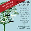 Genealogy Saturday