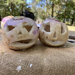 Makers Turnip and Pumpkin Carving